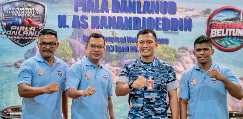 Press Conference Piala Danlanud Belitung