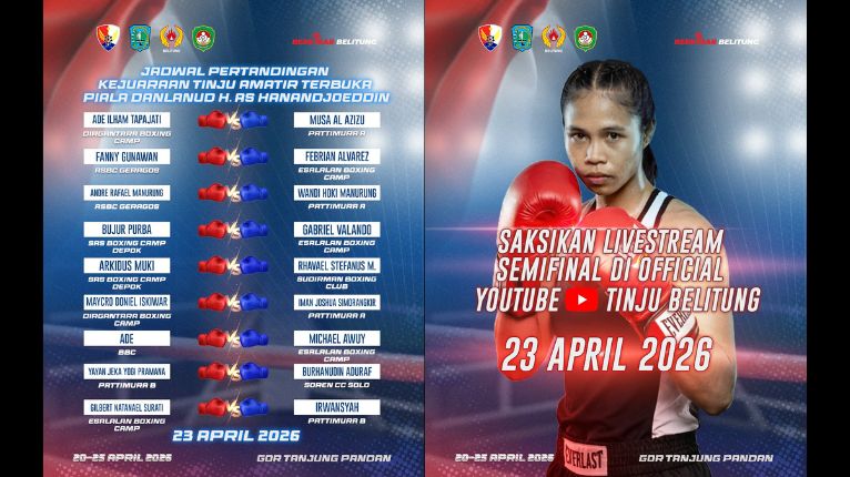 Jadwal Pertandingan Kamis, 23 April 2026 